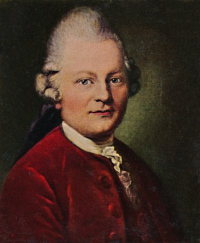 Gotthold Ephraim Lessing - Painting by Anton Graff by Unbekannt