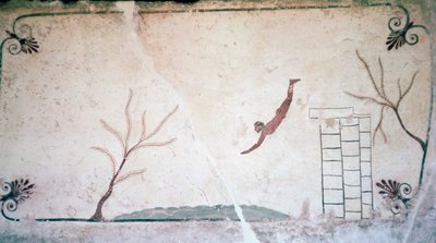 Greek Tomb Painting by Unbekannt