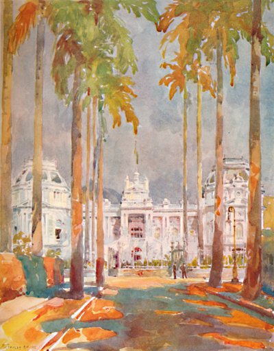 Guanabara Palace - Residence of President Marshal Hermes da Fonseca, 1914 by Unbekannt