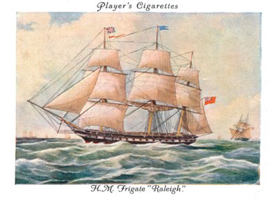 H.M. Frigate Raleigh by Unbekannt