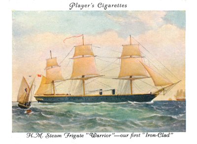 H.M. Steam Frigate Warrior --our first Iron-Clad by Unbekannt