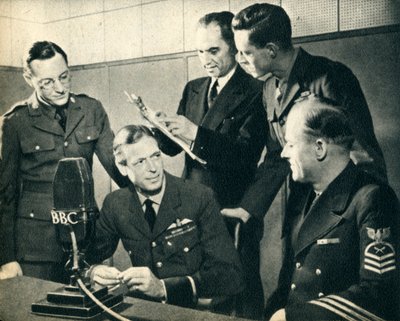 H.R.H. the late Duke of Kent taking part in American Independence Day, 1942 by Unbekannt
