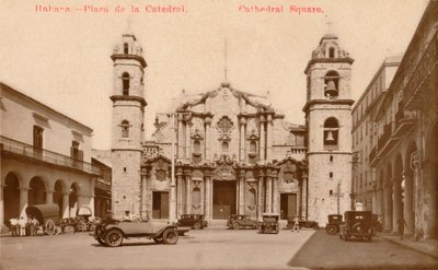 Habana. - Plaza de la Catedral. Cathedral Square, Cuba by Unbekannt