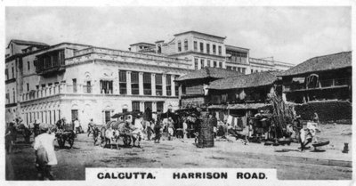 Harrison Road, Calcutta, India by Unbekannt