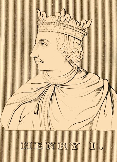 Henry I, c1068-1135, 1830 by Unbekannt