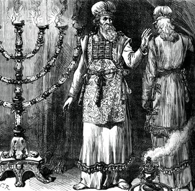 High Priests, Showing the Ephod and Linen Robes by Unbekannt