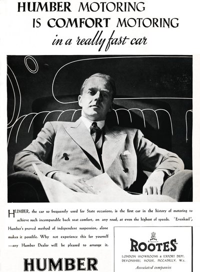 Humber Motoring is Comfort Motoring in a Really Fast Car by Unbekannt
