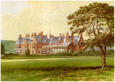 Hutton Hall, Yorkshire, Home of the Pease Family, c. 1880 by Unbekannt