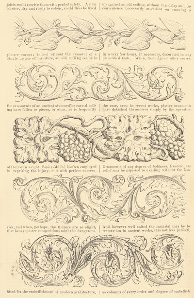 Illustrated Tariff of the Improved Papier-Mâché Picture Frames by Unbekannt