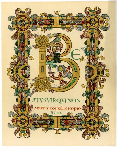 Initial Letter B by Unbekannt