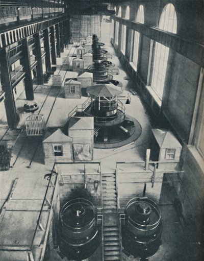 Instruments of Power for the Rushing Waters of Niagara River, c1935 by Unbekannt