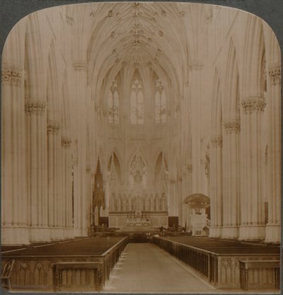 Interior Finest Gothic Structure in U.S. - St. Patrick