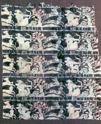 Islamic Silk Fragment by Unbekannt