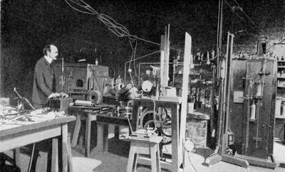 JJ Thomson, British Physicist, at Work in the Cavendish Laboratory, Cambridge by Unbekannt