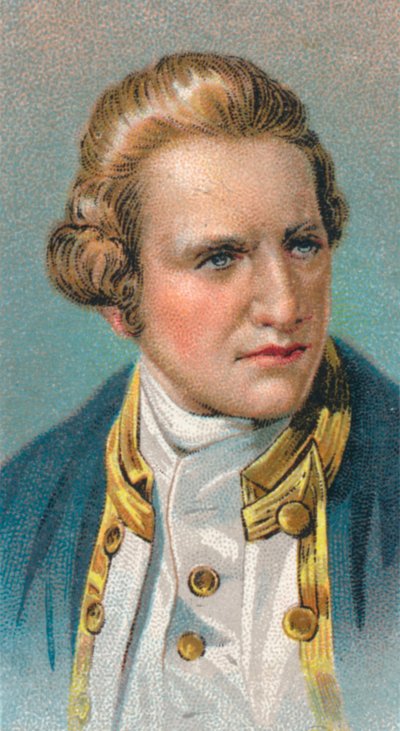 James Cook, English Explorer, Navigator and Hydrographer by Unbekannt