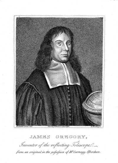 James Gregory, 17th century Scottish mathematician and astronomer by Unbekannt
