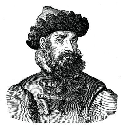 Johann Gutenberg, German metalworker and inventor, 16th century by Unbekannt