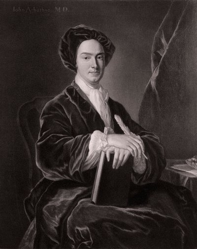 John Arbuthnot, Scottish Physician, Satirist, Mathematician and Polymath, 1906 by Unbekannt