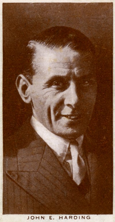 John E Harding, British boxing manager and match-maker by Unbekannt