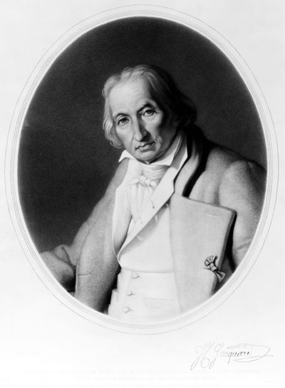 Joseph Marie Jacquard, French inventor of the Jacquard loom by Unbekannt