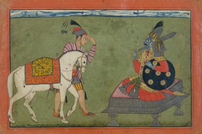 Kalki Avatar, the Future Incarnation of Vishnu by Unbekannt