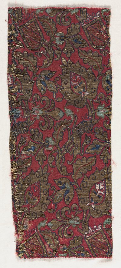 Lampas with Undulating Vines and Lions by Unbekannt