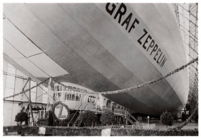 Launch ceremony for Zeppelin LZ127 Graf Zeppelin, Friedrichshafen, Germany, 9th July 1928, 1933 by Unbekannt