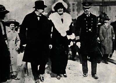 Launching of H.M.S. Iron Duke, 1912 by Unbekannt