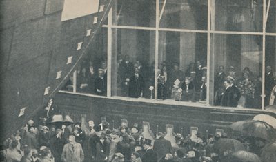 Launching of Giant New British Liner the RMS Queen Mary by Unbekannt