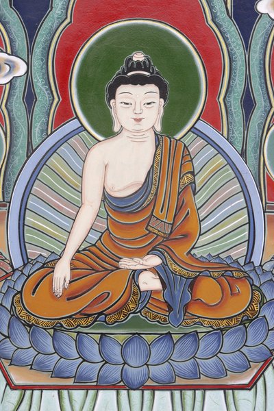 Life of Buddha: Meditation Posture, Seoul, South Korea by Unbekannt