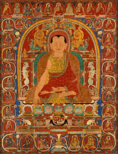 Lineage Portrait of an Abbot by Unbekannt