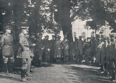 Lord Kitchener Addressing Indian Patients, 20th July 1915, 1939 by Unbekannt