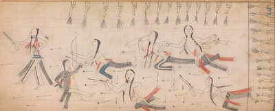 Maffet Ledger: Drawing by Unbekannt