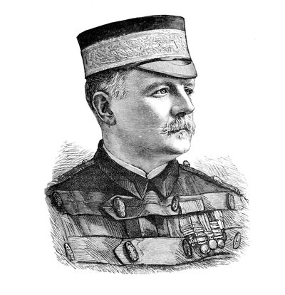 Major-General Sir Herbert Macpherson, Commander of the Indian Contingent, c1882 by Unbekannt