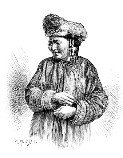 Manchu Woman by Unbekannt