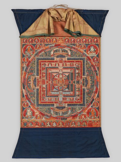 Mandala of the Forms of Manjushri, the Bodhisattva of Transcendent Wisdom by Unbekannt