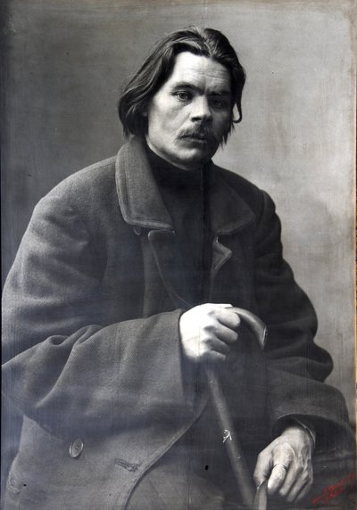 Maxim Gorky, Russian author by Unbekannt