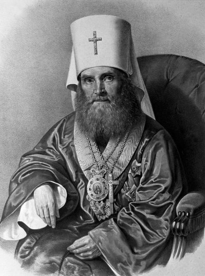 Metropolitan Filaret Drozdov of Moscow by Unbekannt