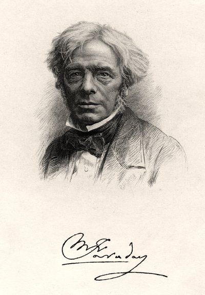 Michael Faraday, British physicist and chemist by Unbekannt