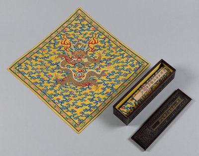 Mingling of Clear and Muddy Water at the Junction of the Jing and Wei Rivers, 1736-95 by Unbekannt