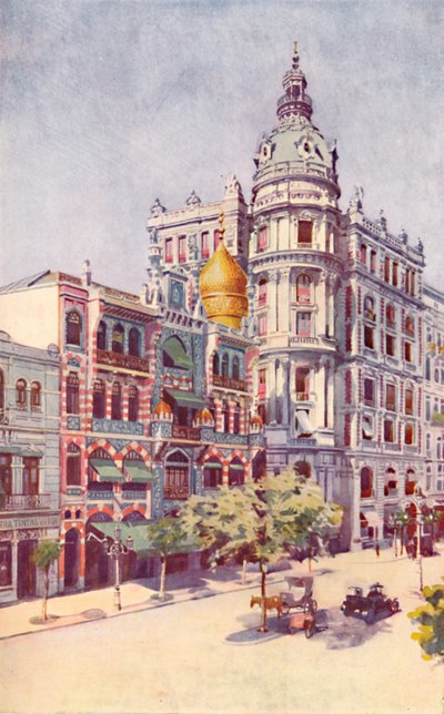 Moorish Building and Messrs. Guinles Offices, Avenida Rio Branco by Unbekannt