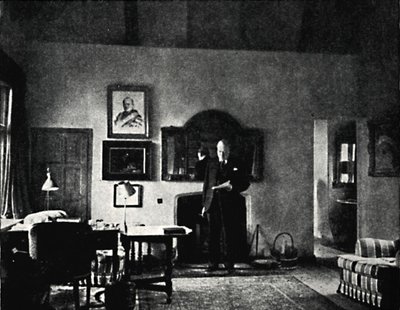 Mr. Churchill in His Study at Westerham, 1930s, 1945 by Unbekannt