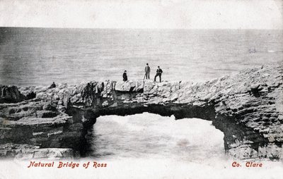 Natural Bridge of Ross, County Clare, Ireland by Unbekannt