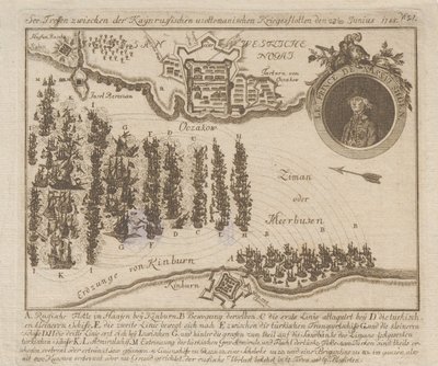 Naval Battle Between the Russian and Ottoman Fleets on June 22, 1788 by Unbekannt