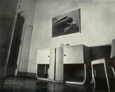 New York Pent-house of Raymond Loewy - Entrance Lobby by Unbekannt