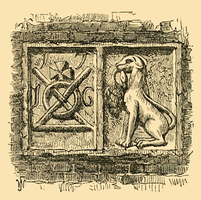 Old Sign of the Dog and Duck, 1878 by Unbekannt
