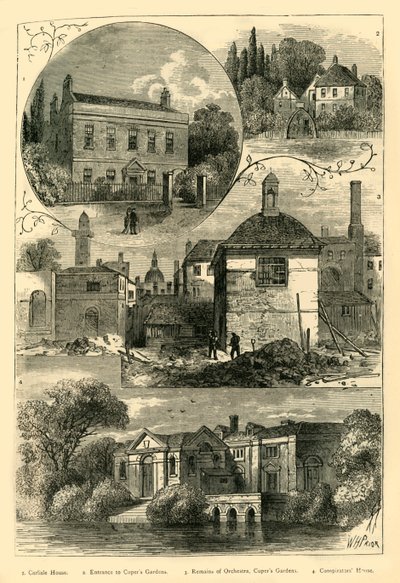 Old Views in Lambeth, c1878 by Unbekannt