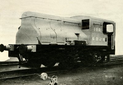 One of the Two Sentinel Shunting Engines Which Shunt the Colliery Sidings at Radstock by Unbekannt