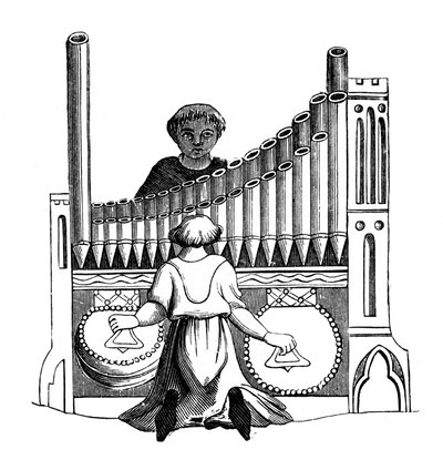 Organ with a single keyboard by Unbekannt
