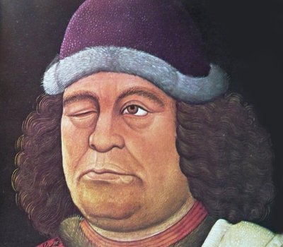 Oswald von Wolkenstein (detail) by Unbekannt